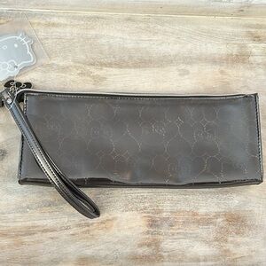 Hello Kitty Metallic Cosmetic Bag NWT